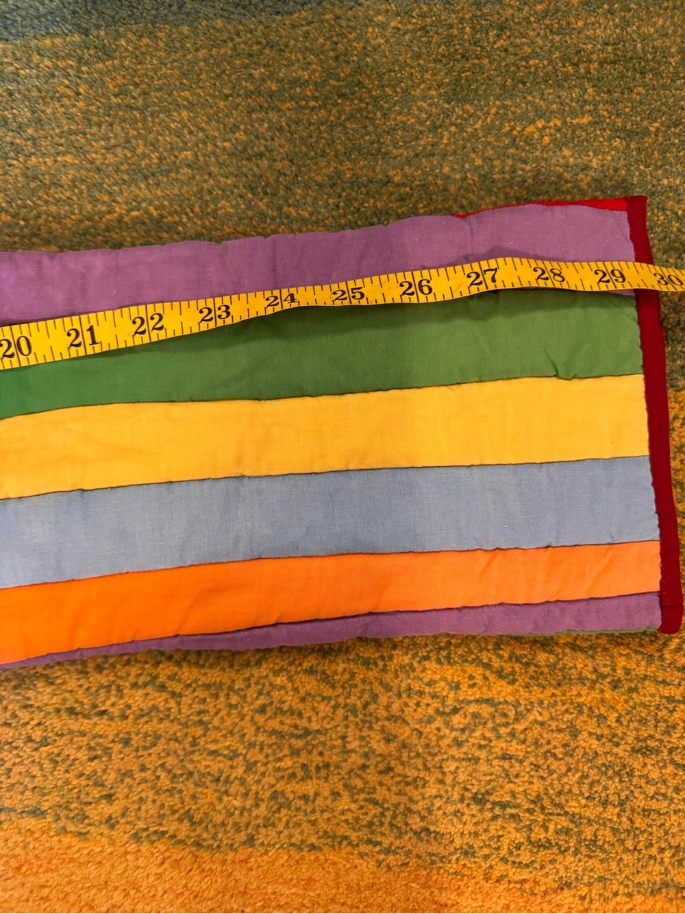 Amazing rainbow quilted jacket handmade vintage 🌈 🌈 ✨ - Picture 11 of 16
